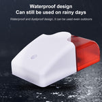 Allarme sonoro e luminoso IP45 12/24/220V per emergenze