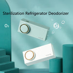 L18 Deodorante per frigorifero Sterilizzazione Deodorizzazione Conservazione degli odori Purificatore d'aria per auto di piccole dimensioni, L18 White, L18 Green