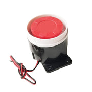 2 PCS BJ-1K Cicalino attivo ad alto decibel Doppio audio Sirena elettronica Allarme Cicalino antifurto montato a parete, Tensione:, 12V, 24V, BJ-1K 220V 120dB