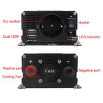 LCD Smart Home Car Inverter da 12V a 220V Convertitore di alimentazione, 1500W, 2000W, 2600W, 3000W