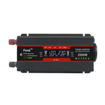 LCD Smart Home Car Inverter da 12V a 220V Convertitore di alimentazione, 1500W, 2000W, 2600W, 3000W