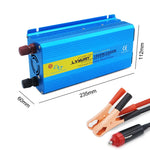 Inverter solare a onda sinusoidale pura LVYUAN 2000W per auto, 12V To 220V, 24V To 220V, 48V To 220V, 60V To 220V, 72V To 220V, 12V To 220V EU Plug, 12V To 220V UK Plug, 12V To 220V AU Plug, 12V To 110V US Plug