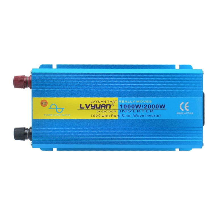 Inverter solare a onda sinusoidale pura LVYUAN 2000W per auto, 12V To 220V, 24V To 220V, 48V To 220V, 60V To 220V, 72V To 220V, 12V To 220V EU Plug, 12V To 220V UK Plug, 12V To 220V AU Plug, 12V To 110V US Plug