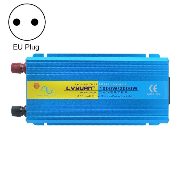 Inverter solare a onda sinusoidale pura LVYUAN 2000W per auto, 12V To 220V, 24V To 220V, 48V To 220V, 60V To 220V, 72V To 220V, 12V To 220V EU Plug, 12V To 220V UK Plug, 12V To 220V AU Plug, 12V To 110V US Plug