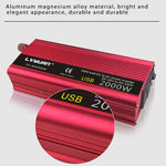 Convertitore di alimentazione USB doppio inverter per auto LVYUAN, 12V to 220V 1500W, 24V to 220V 1500W, 12V to 220V 1500W UK Plug, 12V to 220V 1500W AU Plug, 12V to 110V 1500W US Plug, 12V to 220V 2000W, 24V to 220V 2000W, 12V to 220V 2000W UK Plug   ...
