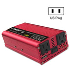 Convertitore di alimentazione USB doppio inverter per auto LVYUAN, 12V to 220V 1500W, 24V to 220V 1500W, 12V to 220V 1500W UK Plug, 12V to 220V 1500W AU Plug, 12V to 110V 1500W US Plug, 12V to 220V 2000W, 24V to 220V 2000W, 12V to 220V 2000W UK Plug   ...