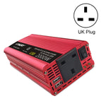 Convertitore di alimentazione USB doppio inverter per auto LVYUAN, 12V to 220V 1500W, 24V to 220V 1500W, 12V to 220V 1500W UK Plug, 12V to 220V 1500W AU Plug, 12V to 110V 1500W US Plug, 12V to 220V 2000W, 24V to 220V 2000W, 12V to 220V 2000W UK Plug   ...