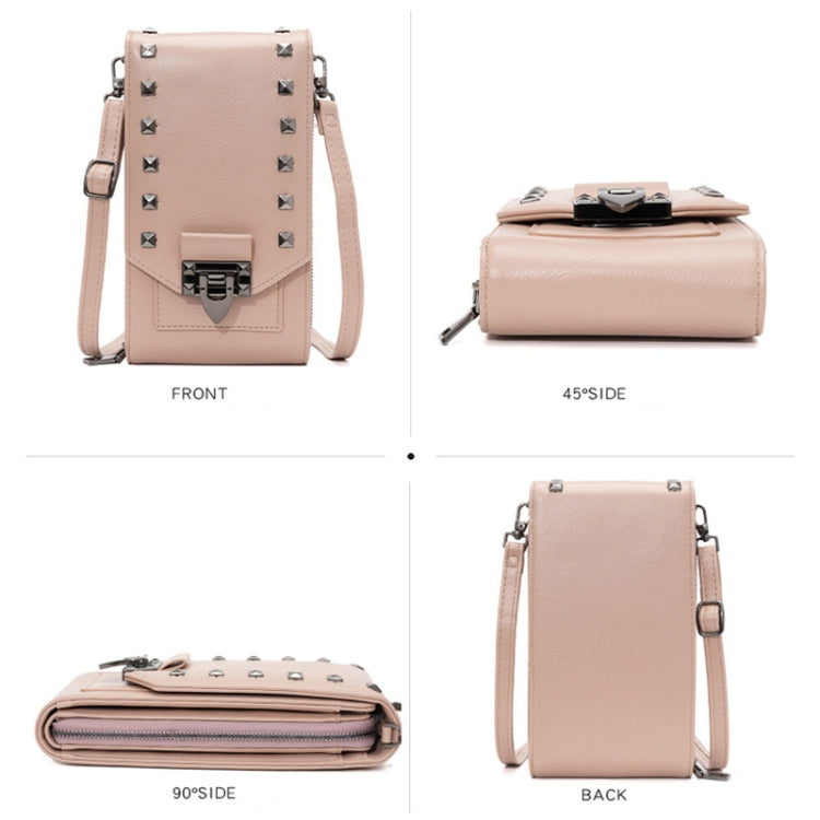 Borsa diagonale a spalla da donna con borsa per telefono cellulare a diamante F835