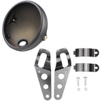 Fari per moto Guscio posteriore Faro anteriore da 7 pollici Alloggiamento lampada di protezione modificato, Headlights Rear Shell