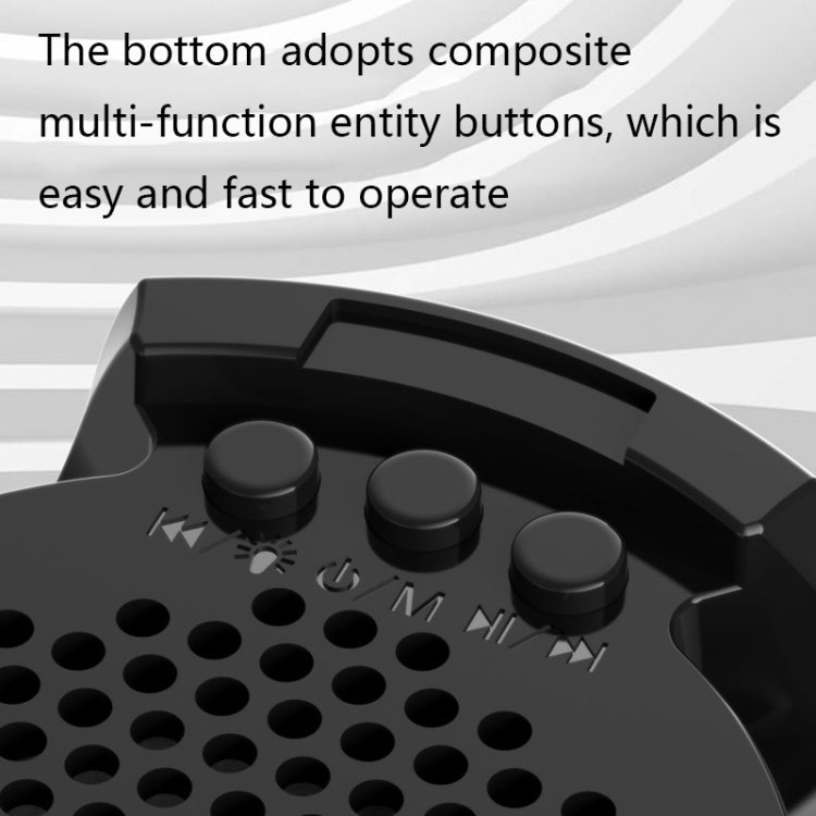 Altoparlante Bluetooth wireless giroscopio con luce RGB
