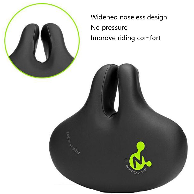 Bike No Nasal Seat Sella per mountain bike Confortevole assorbimento degli urti Bicicletta Accessori per ciclismo all'aperto Sella, Urbaine-Plus
