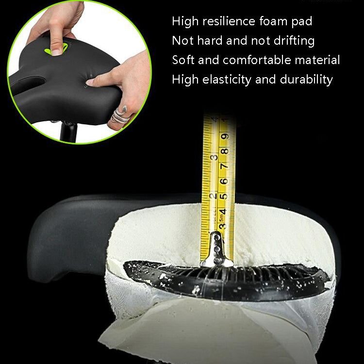 Bike No Nasal Seat Sella per mountain bike Confortevole assorbimento degli urti Bicicletta Accessori per ciclismo all'aperto Sella, Urbaine-Plus