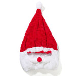Casco da motociclista Cappello natalizio Copri casco da Babbo Natale pazzo divertente all'aperto, Helmet Christmas Hat