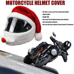 Casco da motociclista Cappello natalizio Copri casco da Babbo Natale pazzo divertente all'aperto, Helmet Christmas Hat