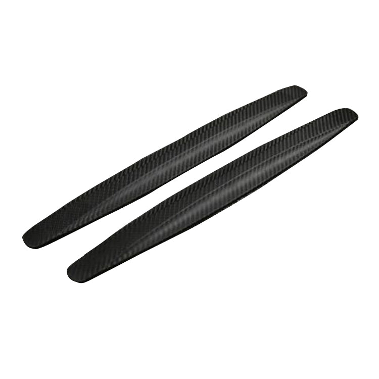 4 paia di paraurti anteriore e posteriore per auto, strisce anticollisione e antigraffio, adesivi per la decorazione del corpo, colore:, Black, White, Red, Gray