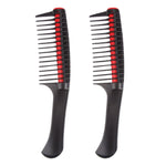 2 PCS 0089 Parrucchiere Tintura per capelli Spazzola per acconciature Rotolamento Cuore Capelli lisci Pettine Spazzolatura Strumenti per parrucchieri
