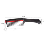 2 PCS 0089 Parrucchiere Tintura per capelli Spazzola per acconciature Rotolamento Cuore Capelli lisci Pettine Spazzolatura Strumenti per parrucchieri