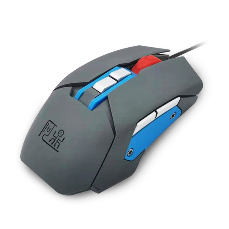 9 tasti 1600 DPI Office Game Mouse di programmazione macro vocale ad attivazione vocale USB, lunghezza cavo: 2 m, MOS9A, MOS9T