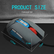 9 tasti 1600 DPI Office Game Mouse di programmazione macro vocale ad attivazione vocale USB, lunghezza cavo: 2 m, MOS9A, MOS9T