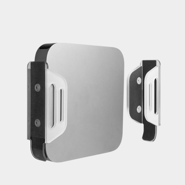 Staffa multifunzione in acrilico per tablet e Mac Mini