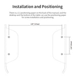 Staffa multifunzione in acrilico per tablet e Mac Mini