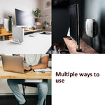 Staffa multifunzione in acrilico per tablet e Mac Mini