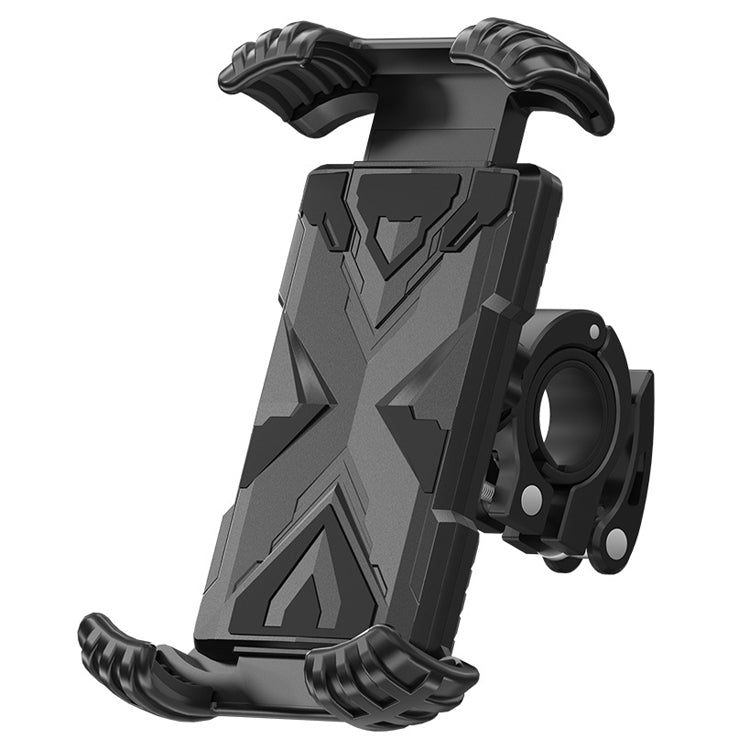 H18 Staffa per telefono cellulare per bicicletta Operazione con una sola mano per moto Telaio di navigazione per telefono cellulare, H18