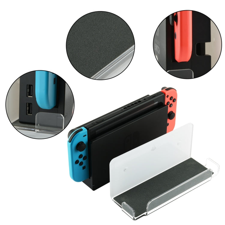 Staffa da parete in acrilico per Nintendo Switch