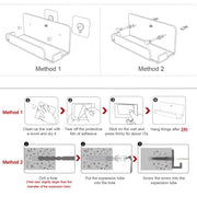 Console di gioco Staffa di archiviazione a parete Accessori per console di gioco Rack di archiviazione per Nintendo Switch, Acrylic Black, Acrylic Transparent