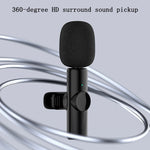 Microfono wireless lavalier per smartphone compatibili