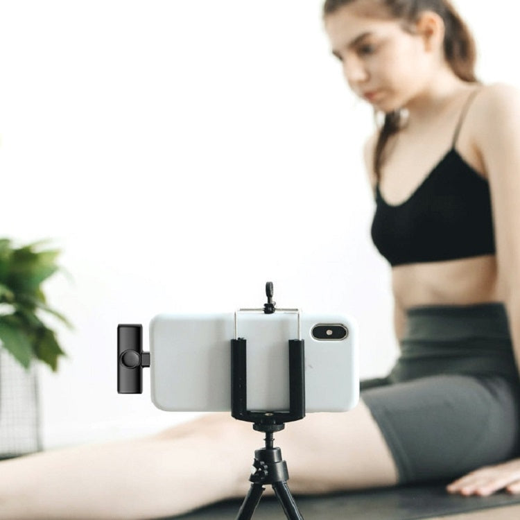 Microfono wireless lavalier per smartphone compatibili