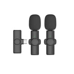 Microfono wireless lavalier per smartphone compatibili