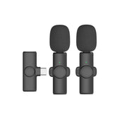 Microfono wireless lavalier per smartphone compatibili