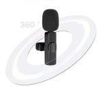 Microfono wireless lavalier per smartphone 8 Pin e Type C