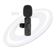 Microfono wireless lavalier per smartphone 8 Pin e Type C