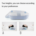 P10 Memory Foam Cuscino a rimbalzo lento Cuscino per collo Memory Foam, 60 x 43 x 11cm