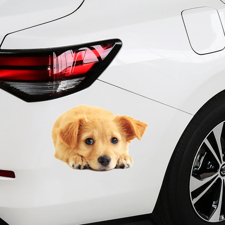 Adesivi per auto per cani di simulazione 3D Adesivi per auto con protezione solare a prova di pioggia Adesivi per decorazioni per la rasatura dei graffi, Style 1 Small, Style 2 Small, Style 3 Small, Style 4 Small, Style 5 Small, Style 1 Large          ...
