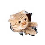3D Stereo Cat Car Sticker Car Body Graffi e adesivi di occlusione, Style 1 Small, Style 2 Small, Style 3 Small, Style 4 Small, Style 1 Large, Style 2 Large, Style 3 Large, Style 4 Large
