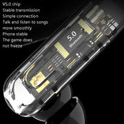 Cuffia Bluetooth YX18 con Auricolare Singolo
