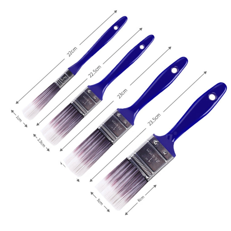 5 PCS H-240 Spazzola per la pulizia degli angoli delle fessure della presa d'aria dell'aria condizionata dell'auto, dimensioni:, 0.5 inch, 1 inch, 1.5 inch, 2 inch