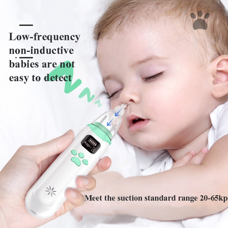 Aspiratore nasale elettrico per neonati con dispositivo nasale regolabile a 3 marce, Electric Nasal Aspirator