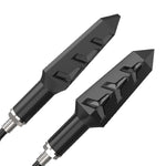 1 paio VS6-6 fanale posteriore per sterzo a LED per motocicletta 12V flusso d'acqua luce lampada di svolta, VS6-6