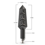 1 paio VS6-6 fanale posteriore per sterzo a LED per motocicletta 12V flusso d'acqua luce lampada di svolta, VS6-6