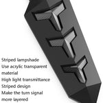 1 paio VS6-6 fanale posteriore per sterzo a LED per motocicletta 12V flusso d'acqua luce lampada di svolta, VS6-6