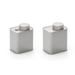 3 lattine quadrate in latta sigillate in metallo, barattoli di latta in polvere di chicchi di caffè, specificazione:, With Air Valve, Without Air Valve