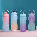Bicchiere per acqua sportiva di grande capacità Borraccia per acqua portatile a prova di caduta all'aperto, 1.5L, 2L