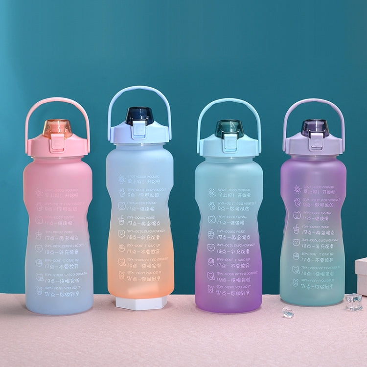 Bicchiere per acqua sportiva di grande capacità Borraccia per acqua portatile a prova di caduta all'aperto, 1.5L, 2L