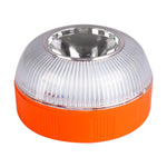 V16 Car LED Spia luminosa di emergenza bianca Forte luce lampeggiante a induzione magnetica