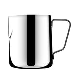 Utensili da caffè per tazza di schiuma di latte in acciaio inossidabile con tazza a fiore, 350ml, 600ml