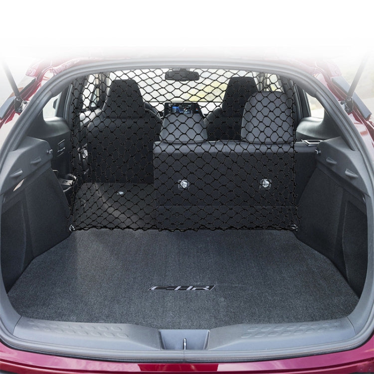 Rete di isolamento per animali domestici per auto Sedile posteriore per auto Barriera di sicurezza per cani, Size: 120x70cm